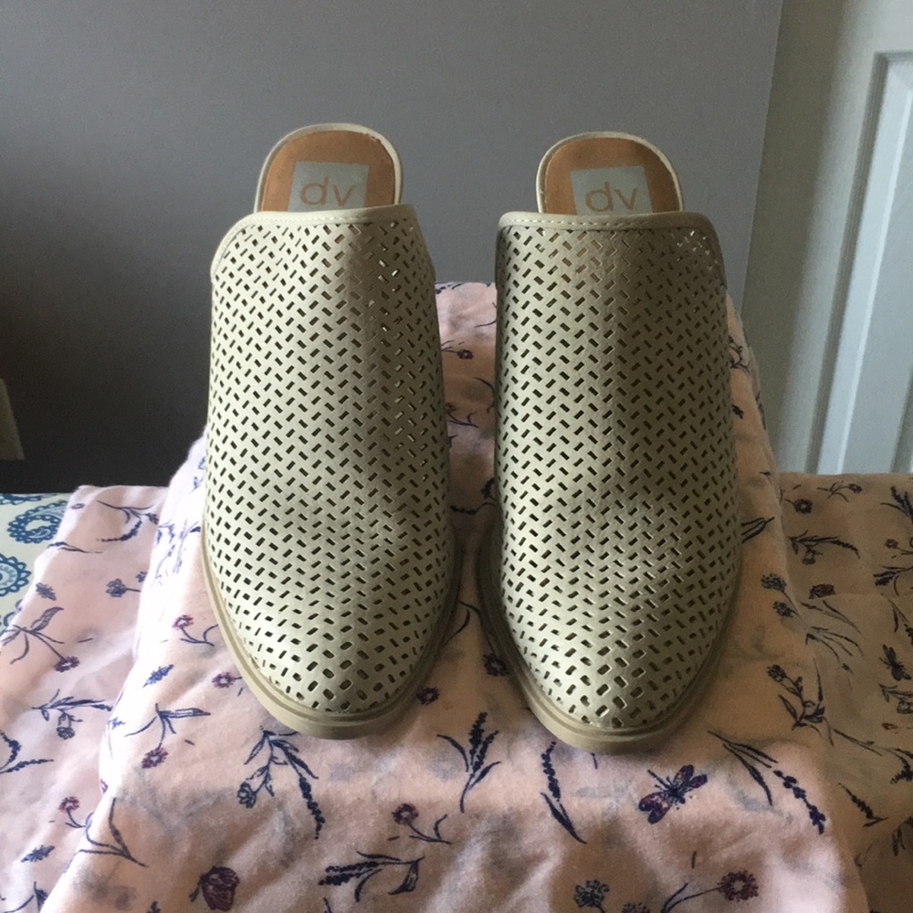 Heeled slip on booties